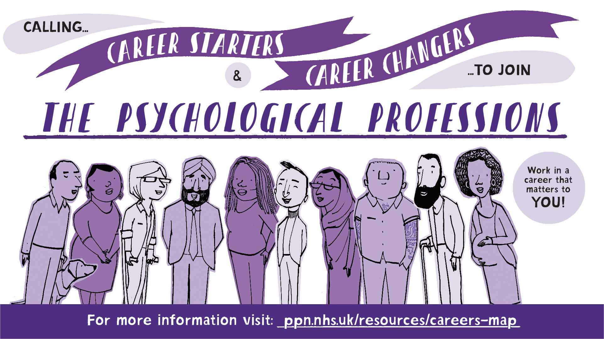Calling Career Starters and Career Changers Poster